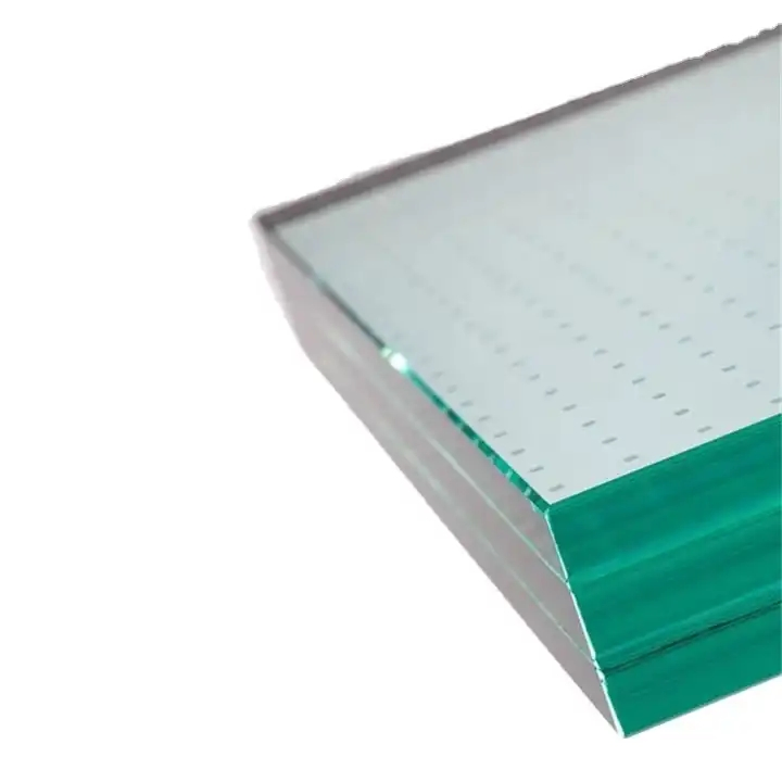 Printed Tempered Glass with Ceramic Frit, Custom Logo, 8mm Thick for Branding Walls