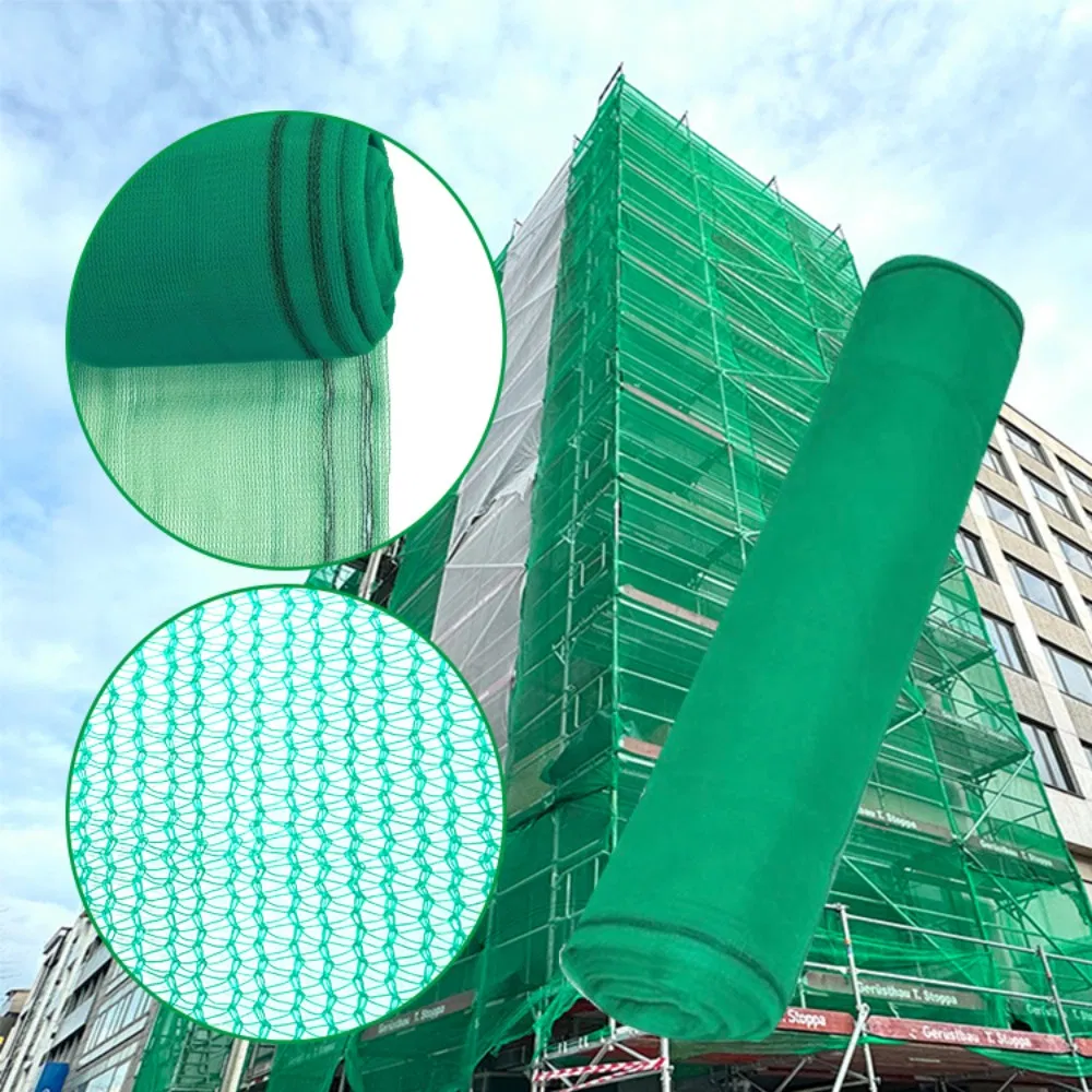 HDPE Plastic Construction Safety Net for Scaffolding High-Density Polyethylene Construction Net