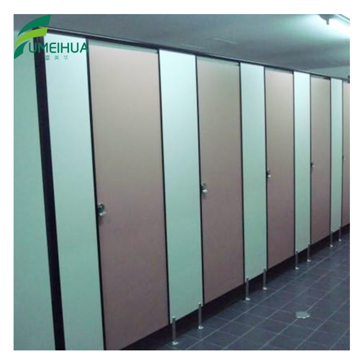 Waterproof HPL Compact Laminate Public Shower Cubicle Door