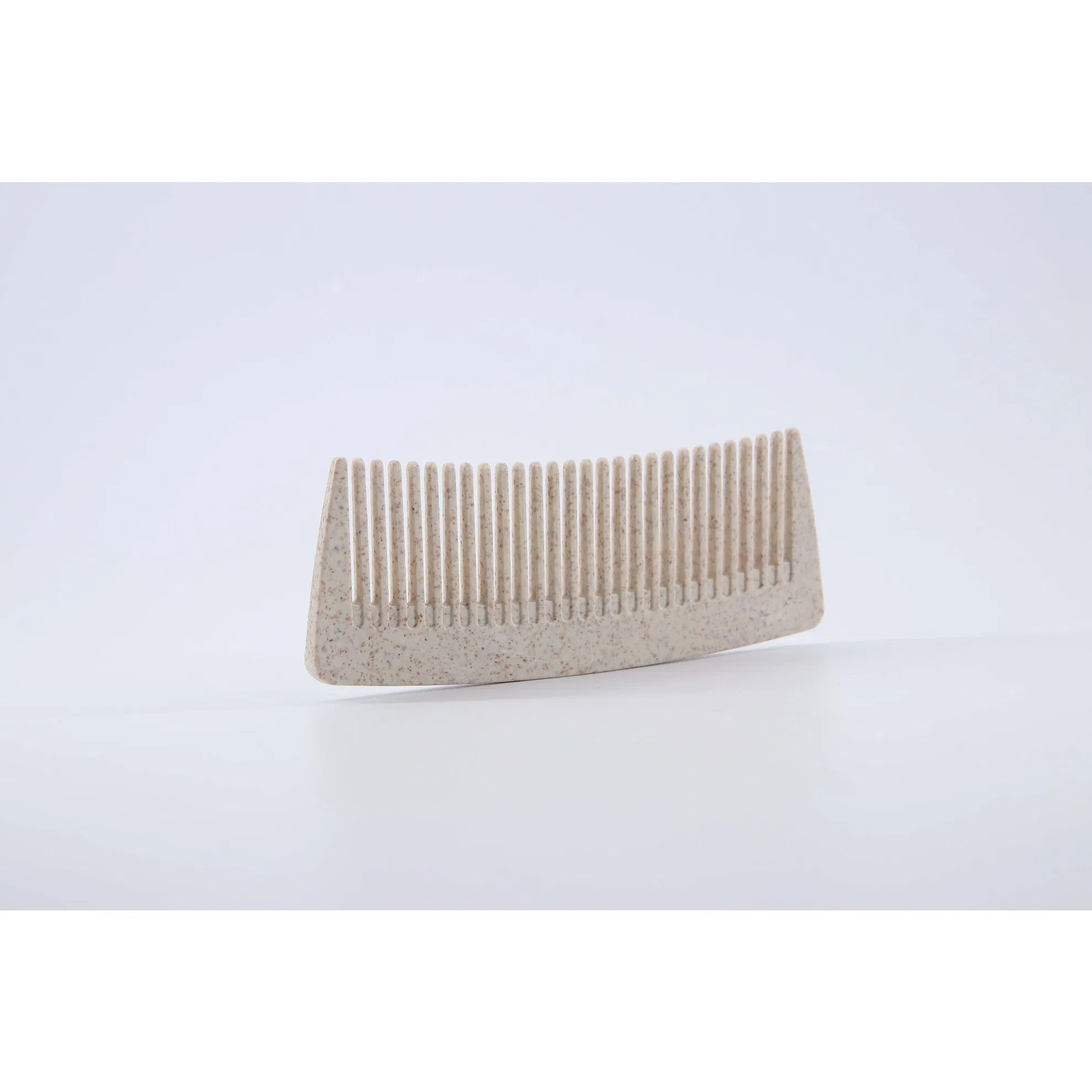 Wholesale Eco Friendly Hotel Foldable Short Wheat Straw Hair Comb