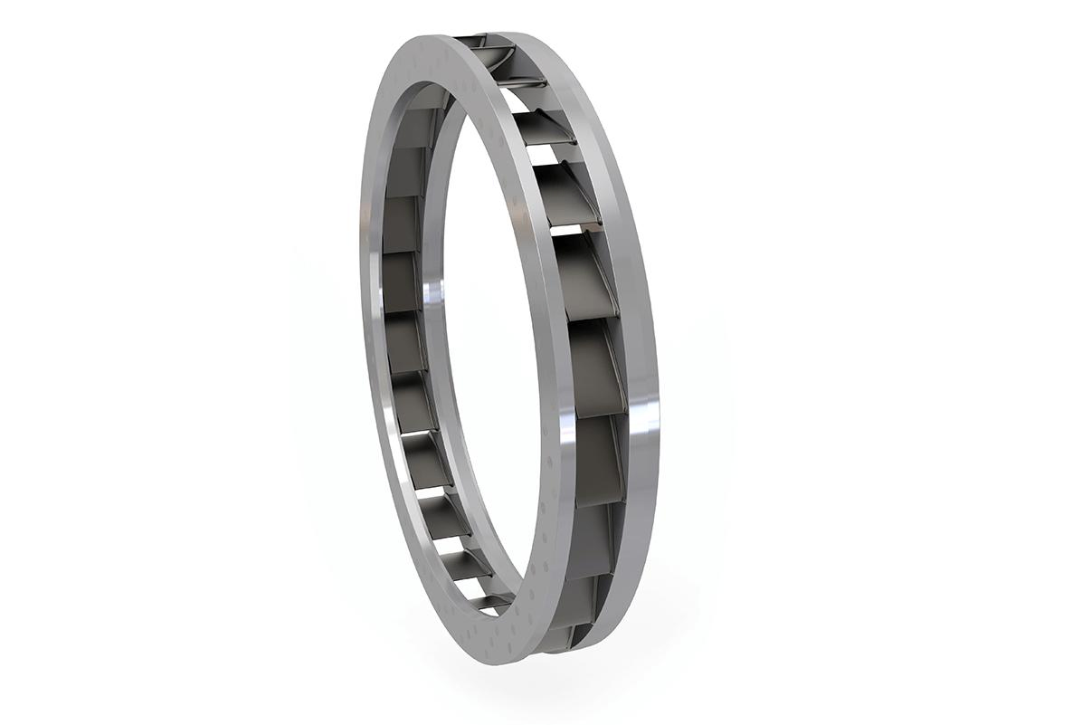 Сопловый аппарат для газовой турбины, высокоточный