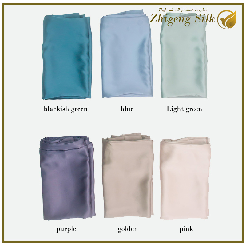 Custom Invisiable Zip 100% Mulberry Silk Pillowcase