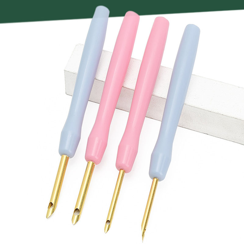 Colorful Plastic Handle Adjustable Poke Needle