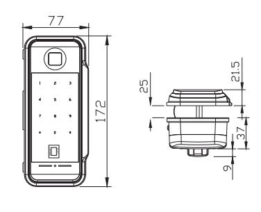 Fingerprint Smart Lock for Swing Door