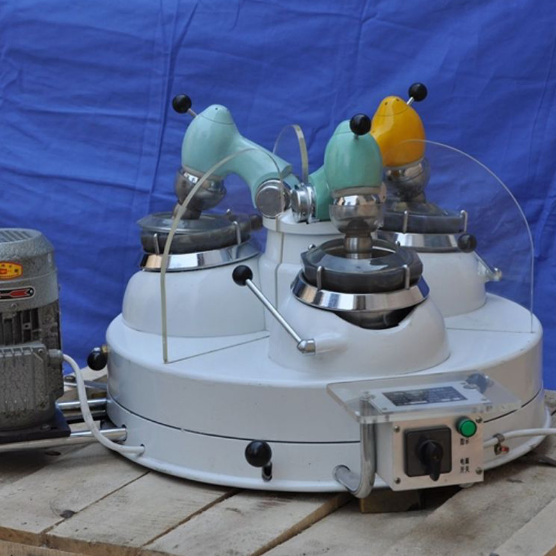 Automatic Grinding Machine Lab Grinder Mill with Three Grinder Heads