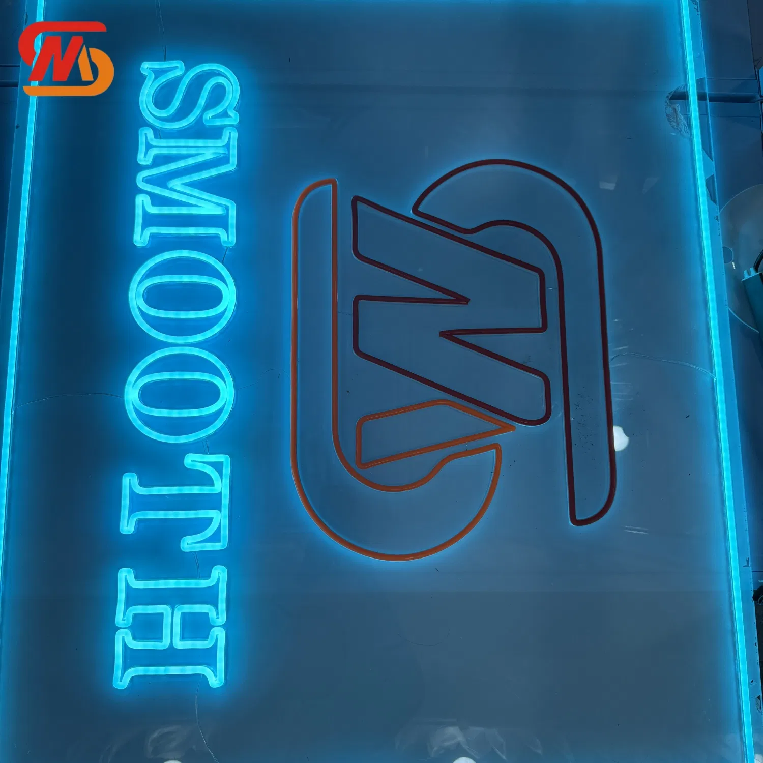 Smooth White LED Wall Light Sign Hot Electric LED Open Store LED Signs Neon Light Letter