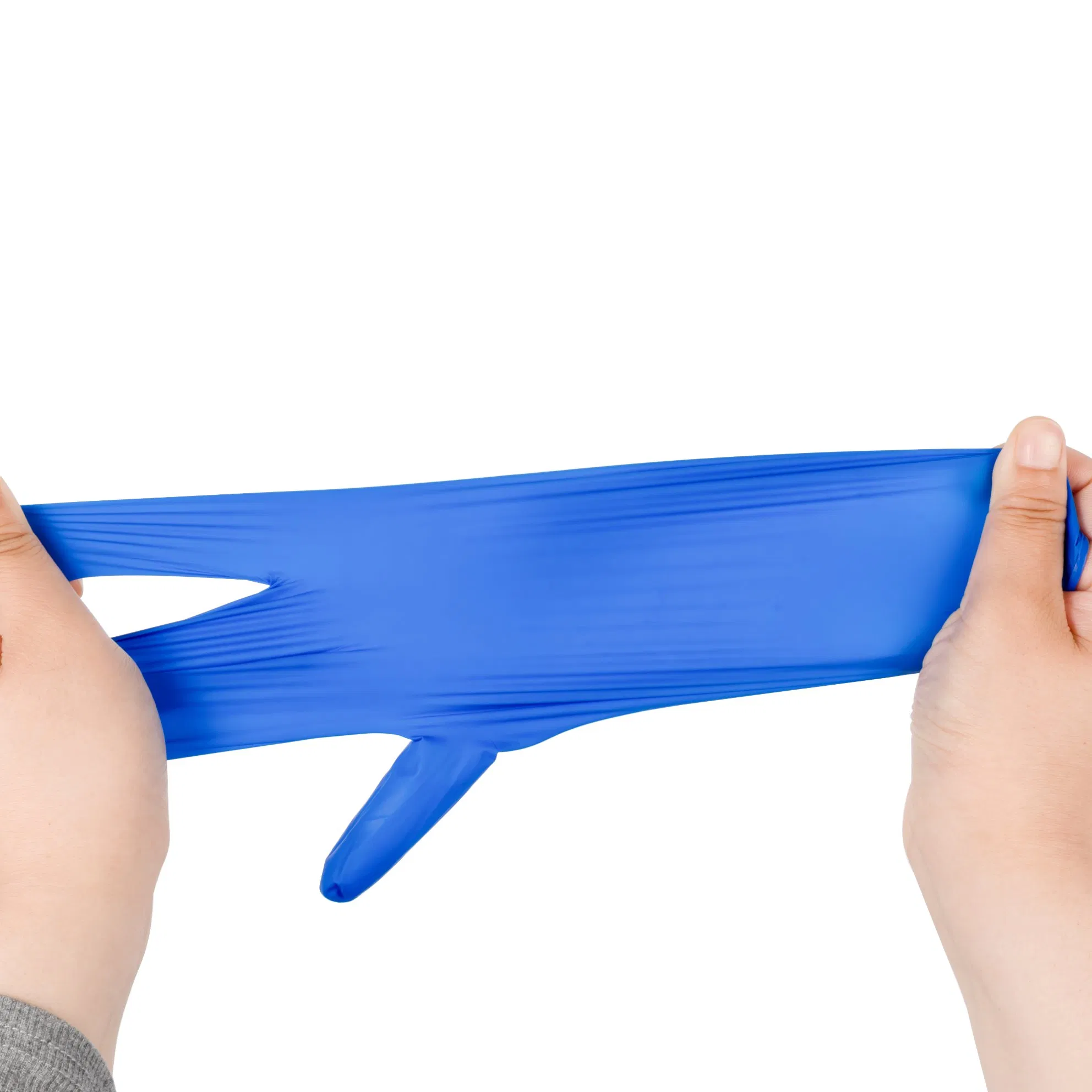 Disposable Industrial Electronics Blue Nitrile Glove