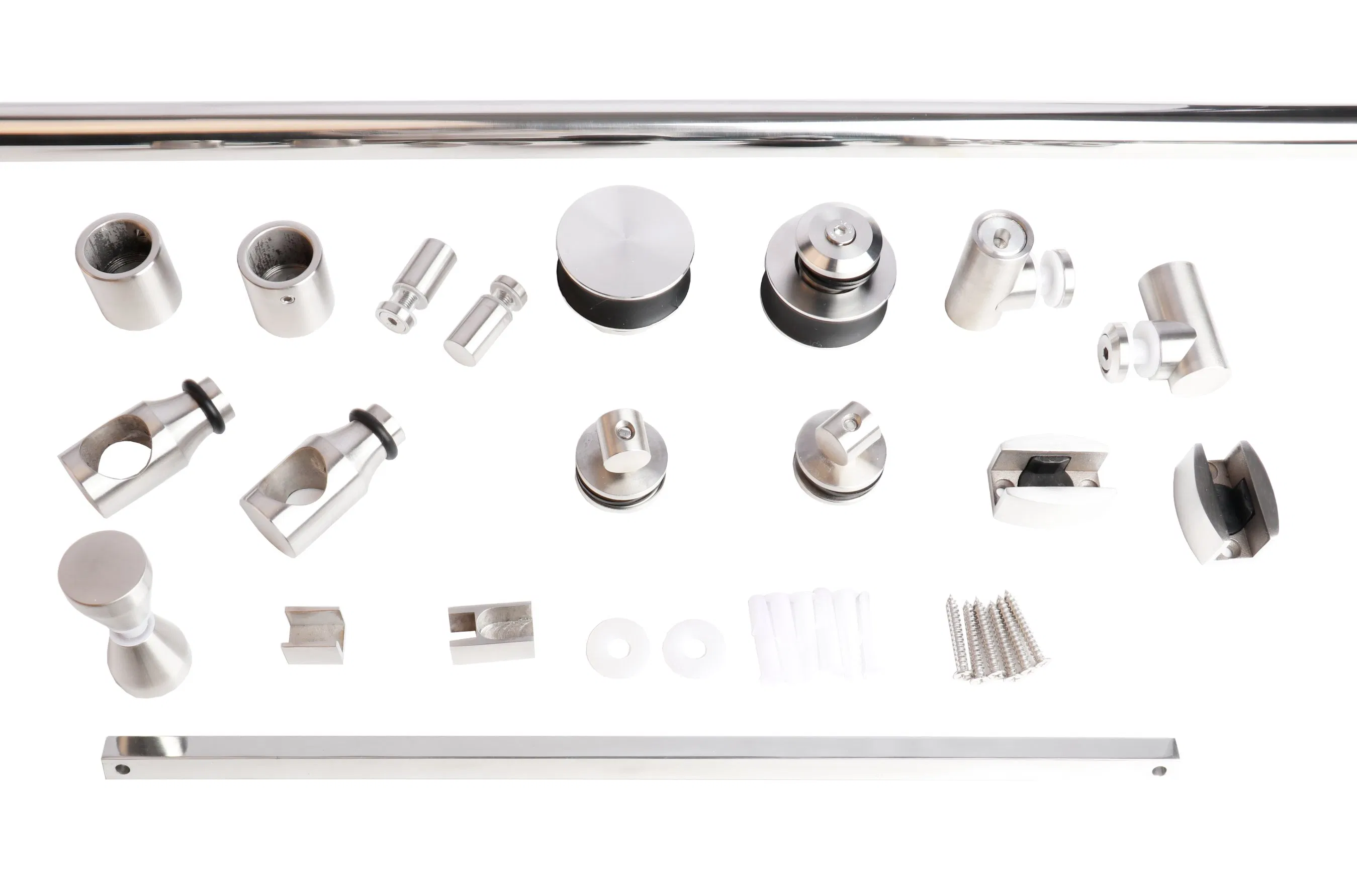 Бесрамочная стеклянная дверь для душа