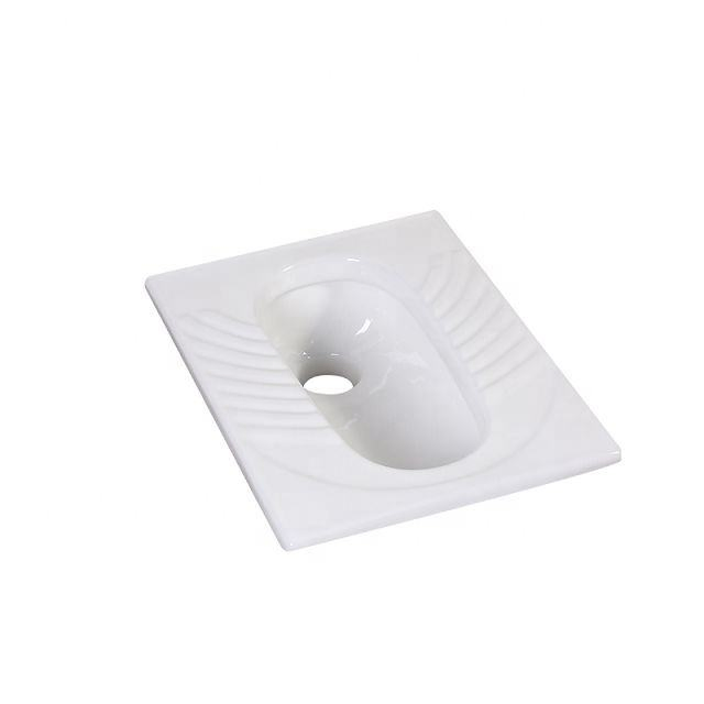 Bathroom Sanitary Yemen Cheap Price Porcelain Ceramic Squatting Pan Squat Toilet Quick Shipping Toilet Wc for Sale