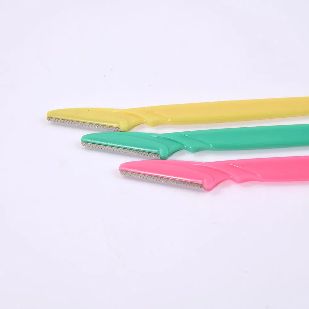 3 PCS Pack Multipurpose Exfoliating Dermaplaning Tool Eyebrow Trimmer