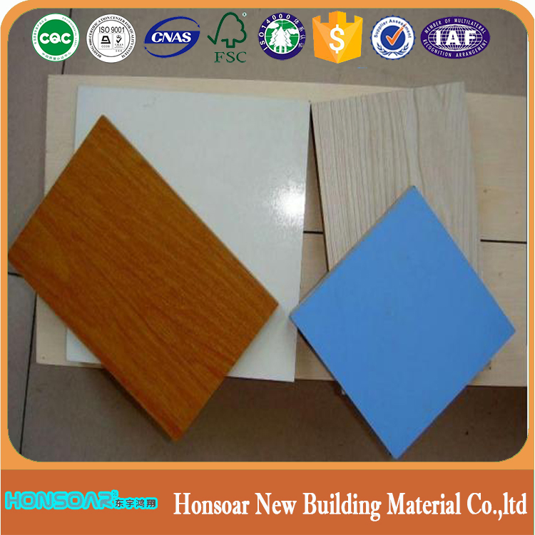 UV-Coated Melamine MDF for Cabinet Door / Furniture