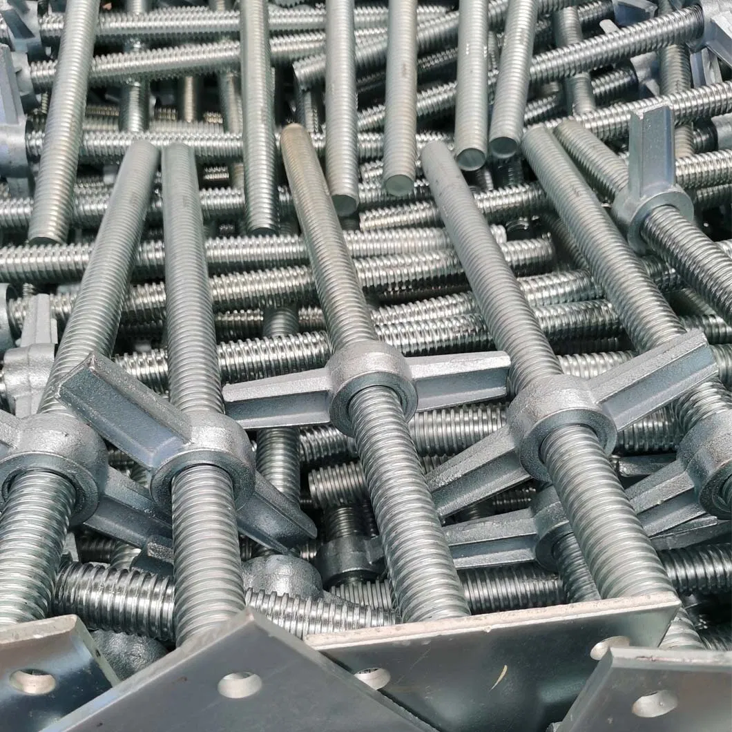 Steel Galvanized Scaffolding Adjustable Jack Base for Scaffolding Construction