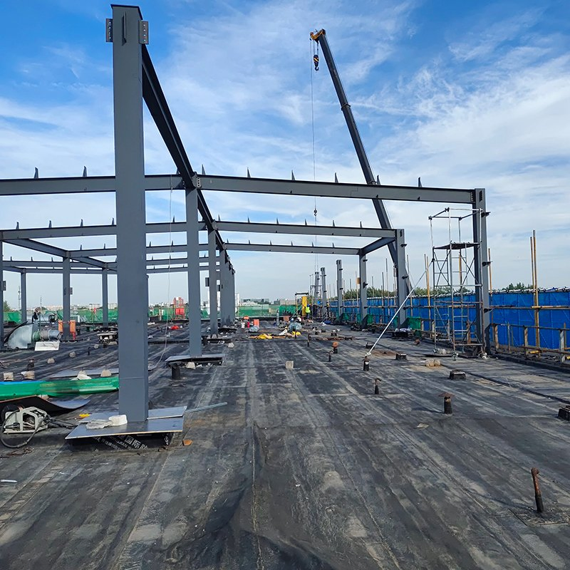 Prefab Industrial Light Steel Frame Storage Warehouse Building Prefabricated Steel Structure