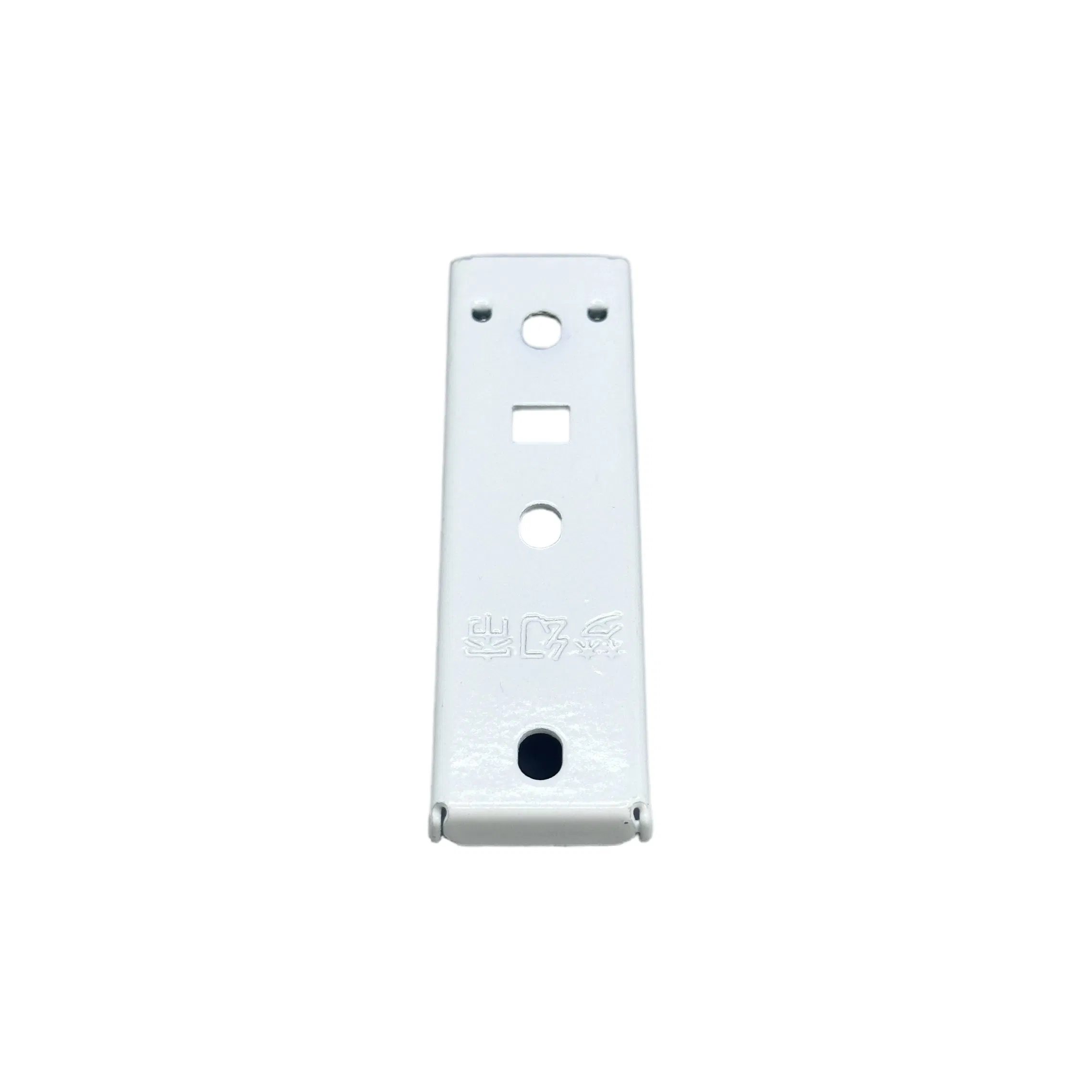 Safe Convenient Metal Two Layers Curtain Track Ceiling and Side Mounting Bracket