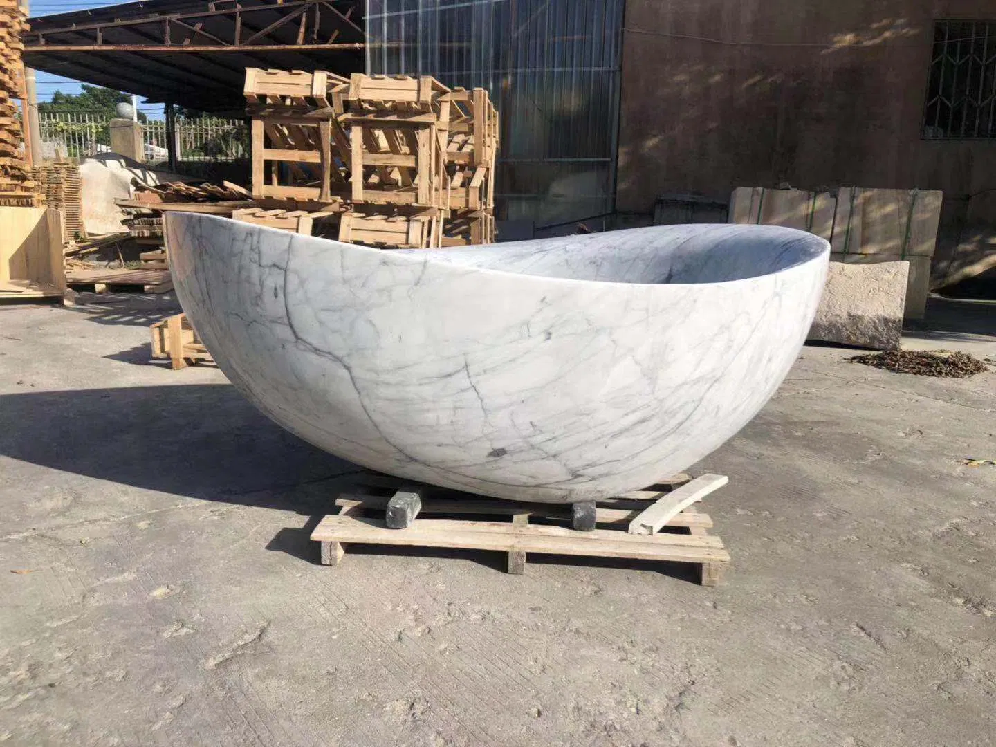 Мраморная ванна Freestanding для отелей и вилл