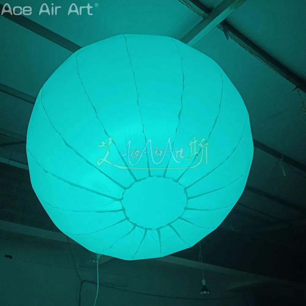 Inflatable Hanging Ball Custom Shining Lighting Balloon for Nightclub Party Event