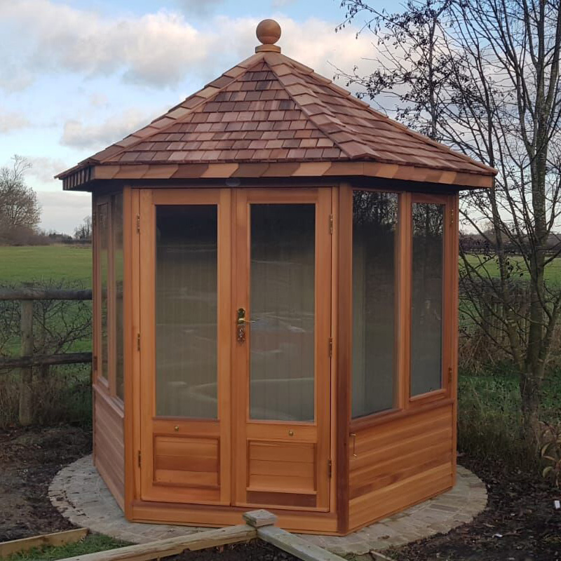 Garden Western Red Cedar Sheds with Shingle
