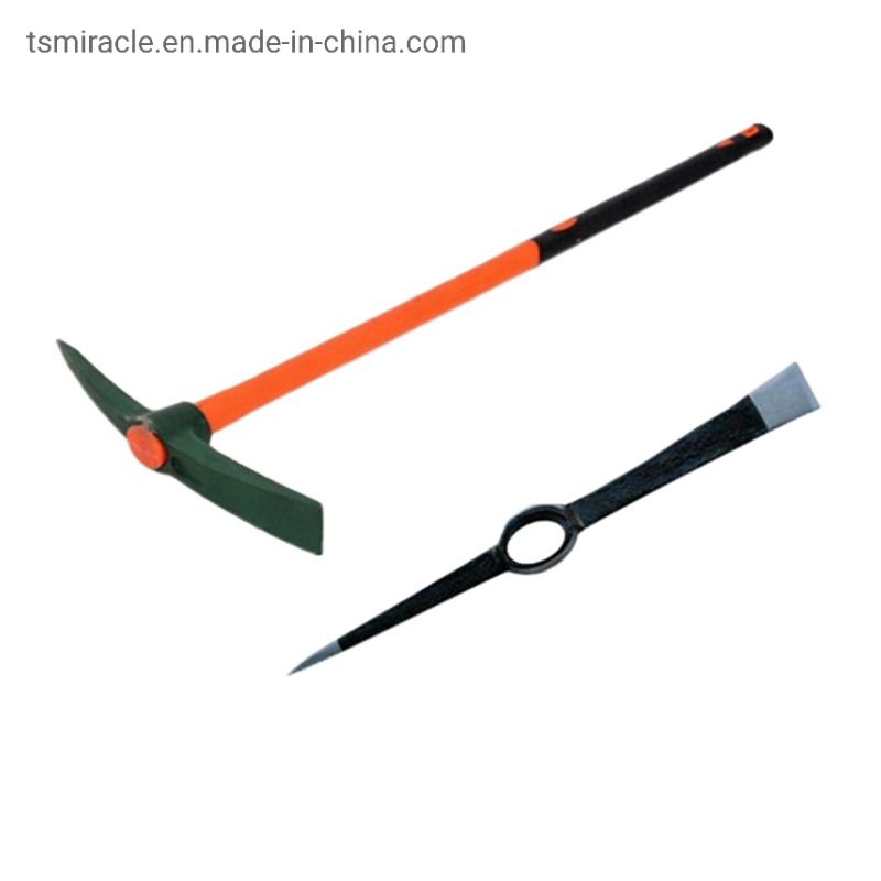 Railway Steel Material Machine Forged Oval Eye Minecraft Pickaxe for Digging