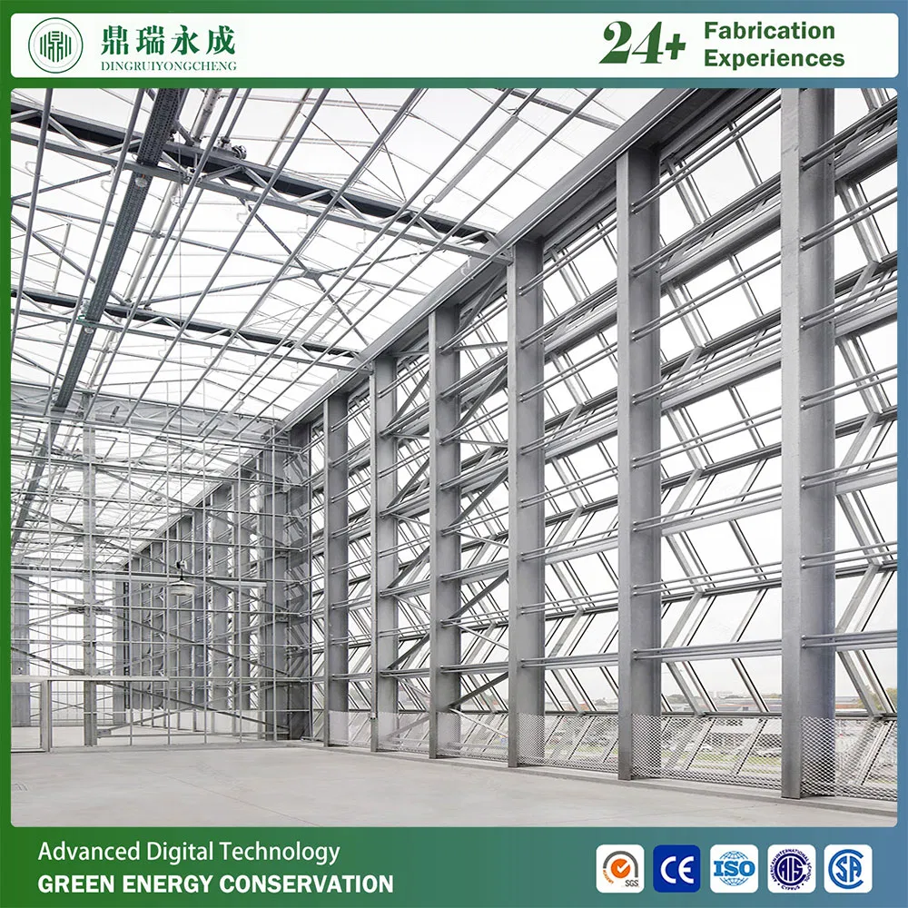 Premium ISO Certified Steel Warehouse and Workshop Solution ISO EU High-Strength Steel Structure Building Large Scale Prefabricated Workshop Factory Warehouse