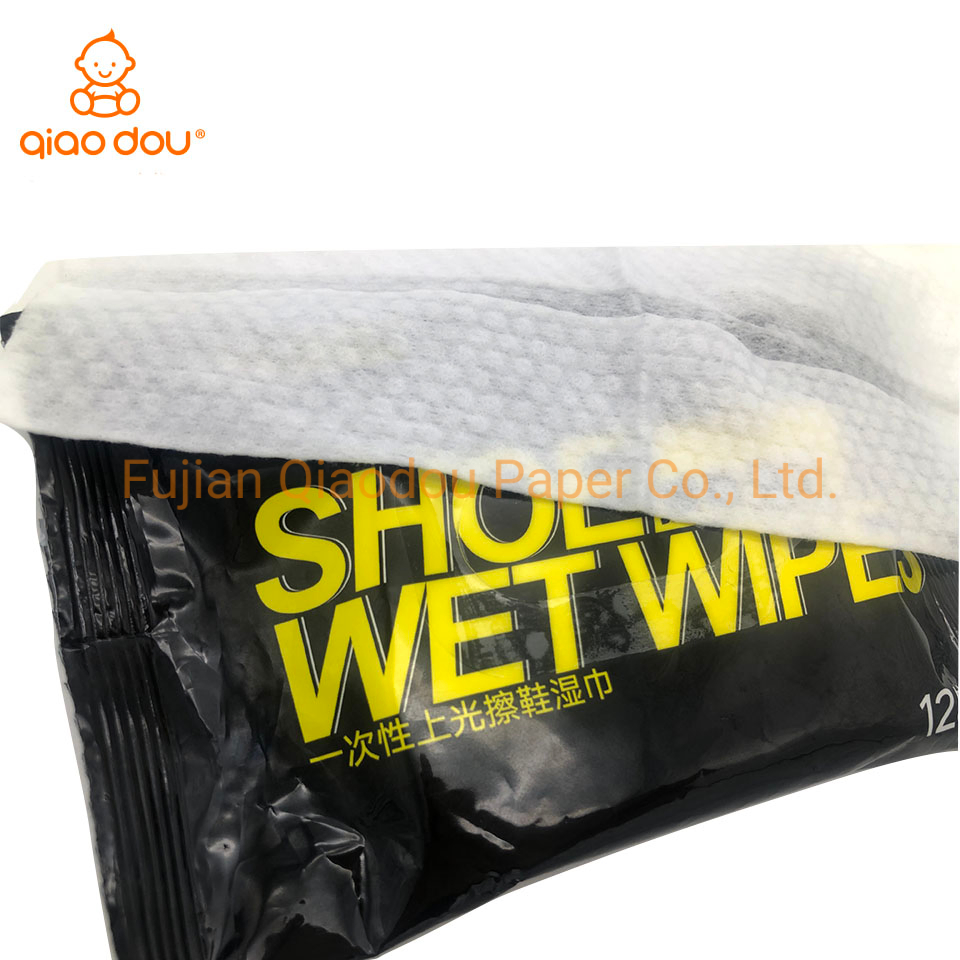 Direct Factory Supplier Disposable Quick Cleaning Wet Wipes for Shoe
