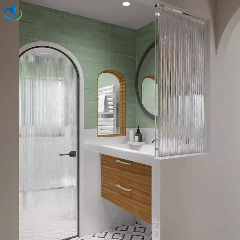 Arris Bathroom Acrylic Partition Bathroom Screen Acrylic Sheet for Decoration