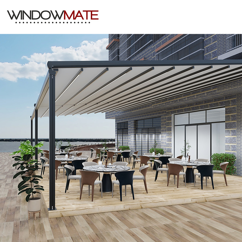 Strong Aluminum Frame Anti Corrosion and Easy Cleaning Awning