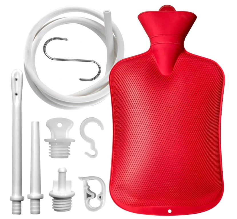 Hot Water Bag 2L Enema Bag for Colon Cleansing Enemas