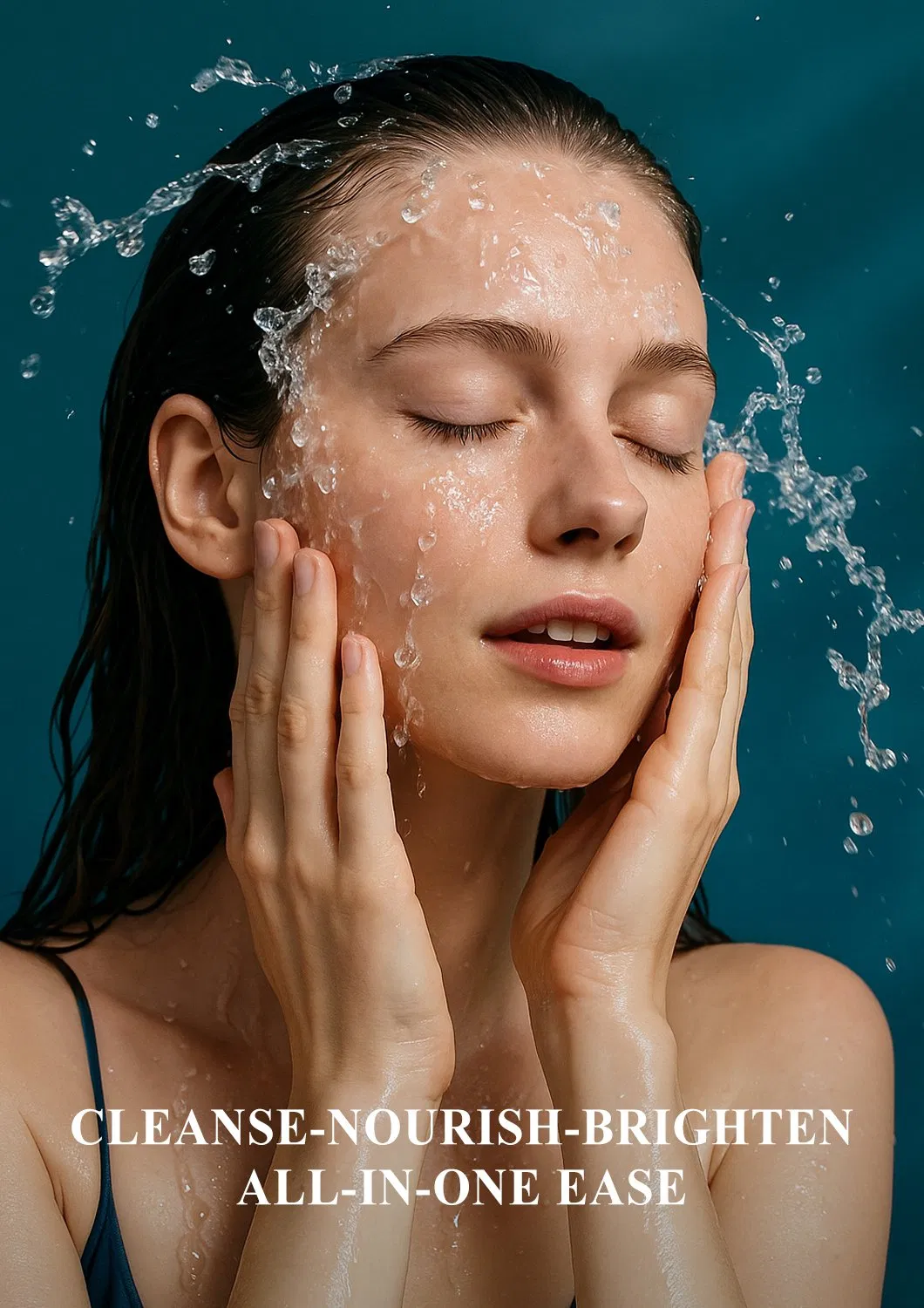 Skin Care OEM/ODM Ocean Micro-Bubble Soothing and Nourishing Face Cleanser