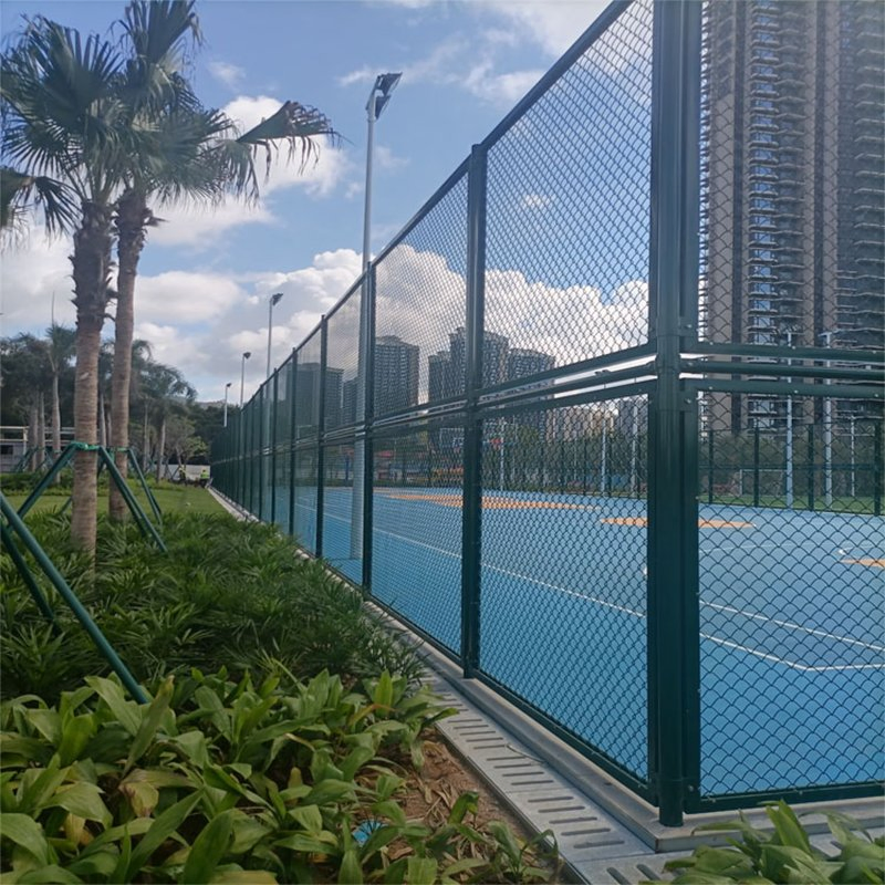 Plastic Coated Football Field Safety Isolation Protective Net Sports Training Ground Fencing