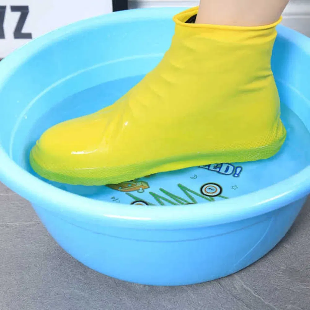 Waterproof Rainproof Snow Proof Sand Proof Latex Shoe Cover Outdoor Travel Rainy Day Travel Thick Men and Women Bl23280