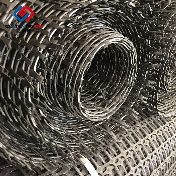 ASTM D 6637 PP Extruded Geogrid Ground Reinforcement Grid Polypropylene Geogrid for Driveway
