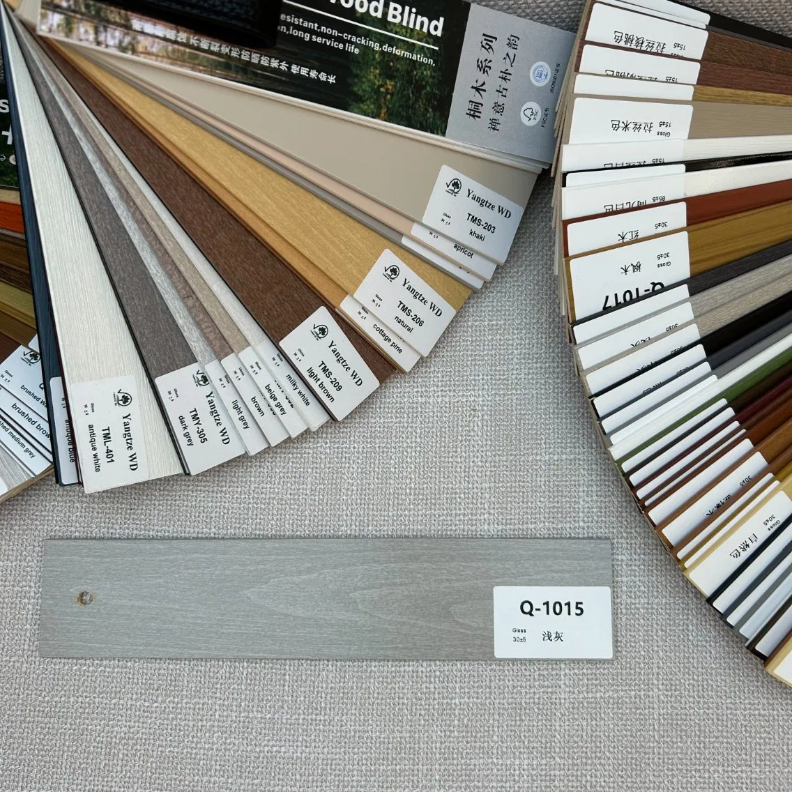 Low Price Waterproof Sunshade UV Protection Basswood Blinds Blades for Window
