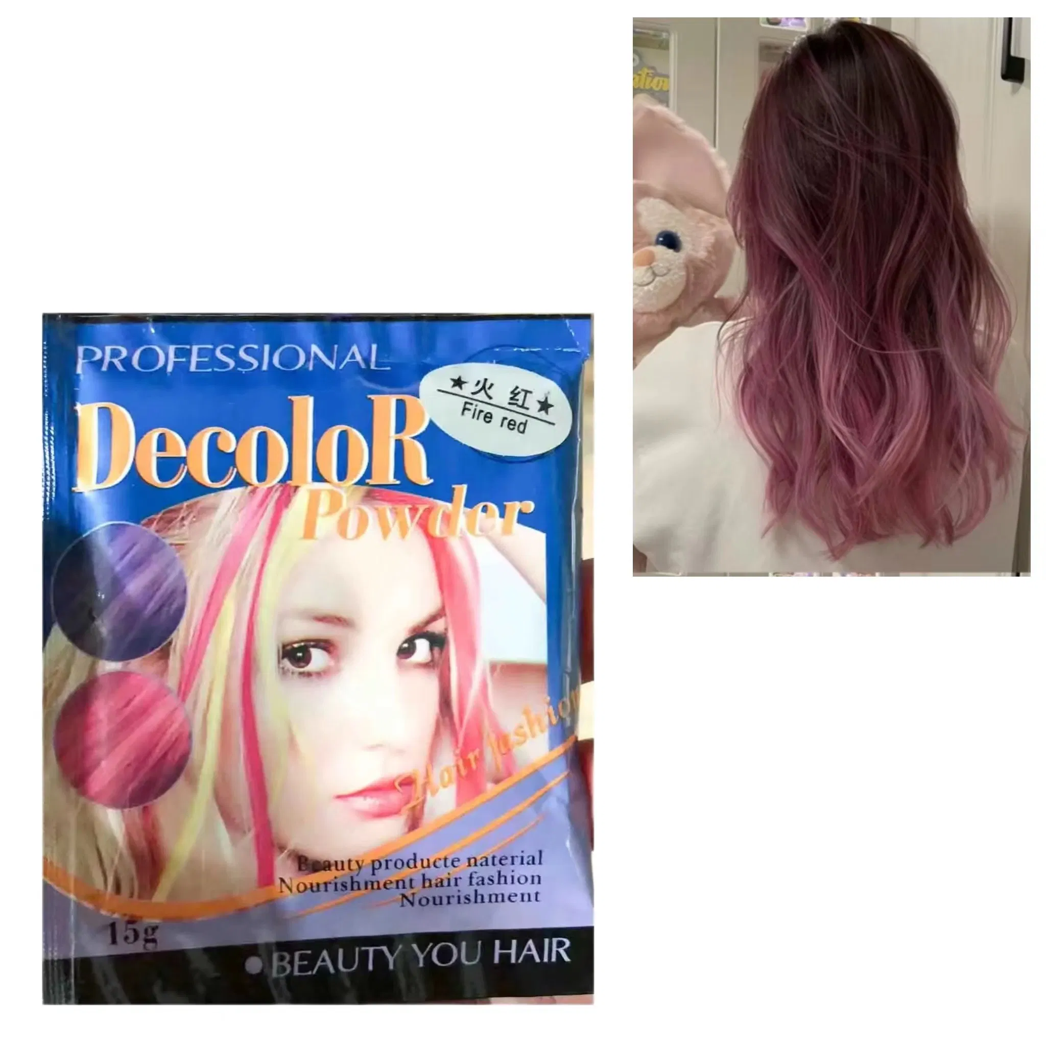 Limited-Time Promotion Permanent 20 Colors Hair Ammonia-Free Dye Bleaching Powder for Salon Use