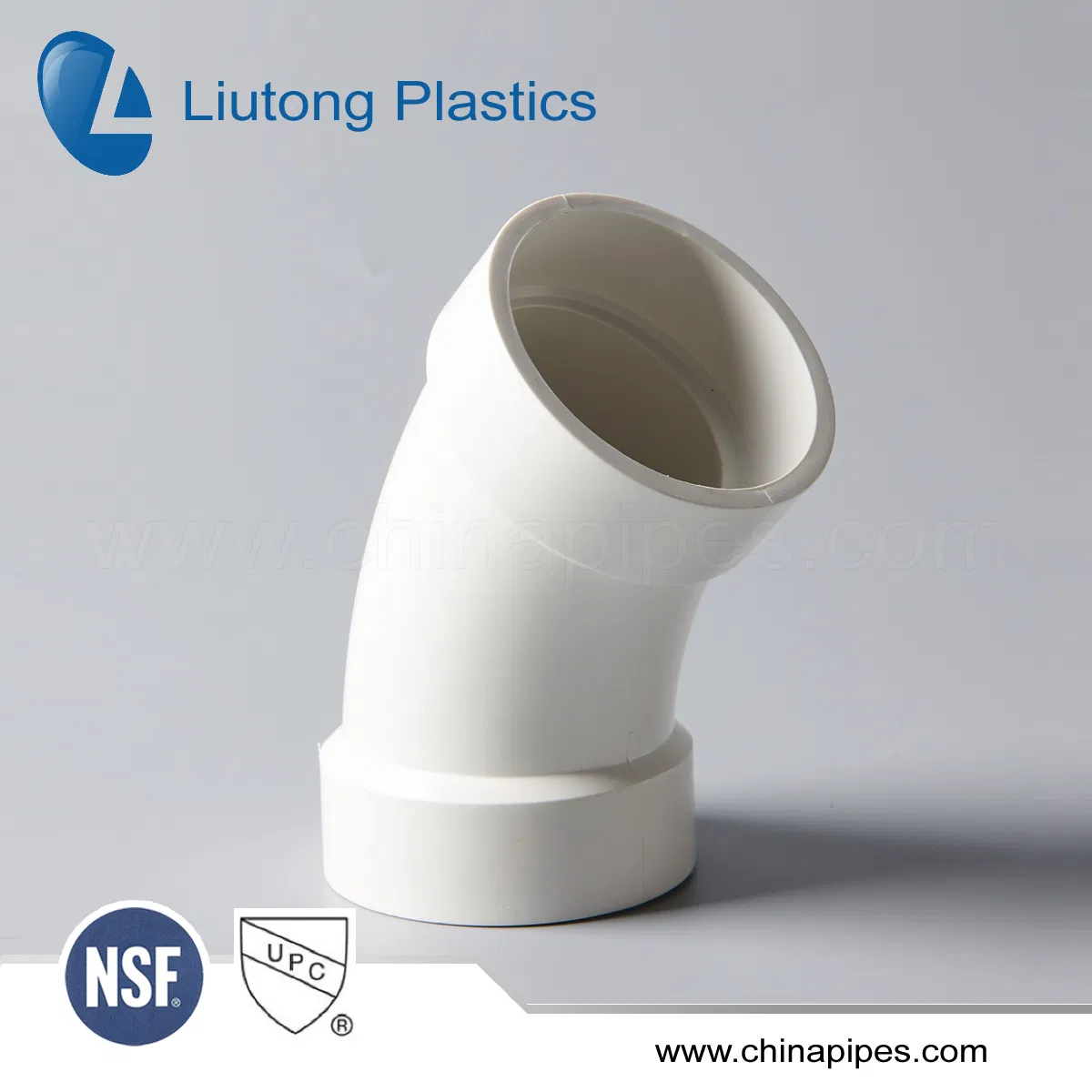 ASTM D2665 Standard Plastic (UPVC/PVC) Pipe Fittings for Dwv Drain Water with NSF/Upc (ELBOW, TEE, Y-EE, SOCKET etc.)