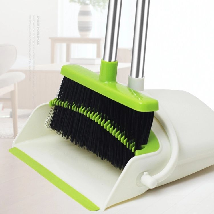 Ergonomic Upright Stand-up Broom Brush for Effortless Cleaning