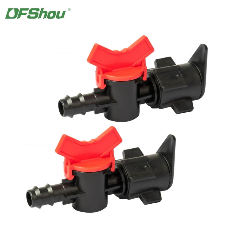 Plastic Mini Valve Irrigation Drip Pipe Valve 16mm Irrigation Valve for Farm Irrigation System