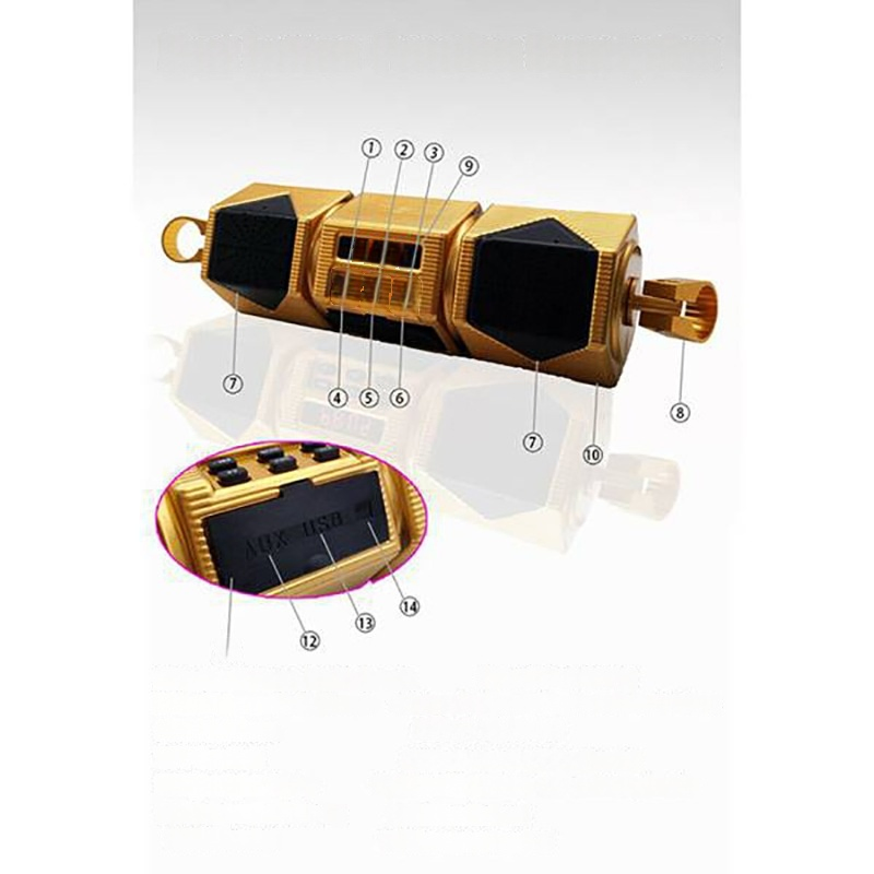 Popular Bluetooth Waterproof Rider Scooter Conversion Tap Handlebar Audio