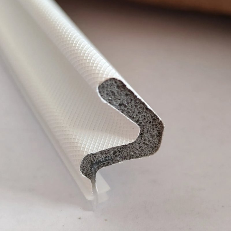 V Shaped PU Weather Strip with Heat Insulation for Wooden Door and Window Frame