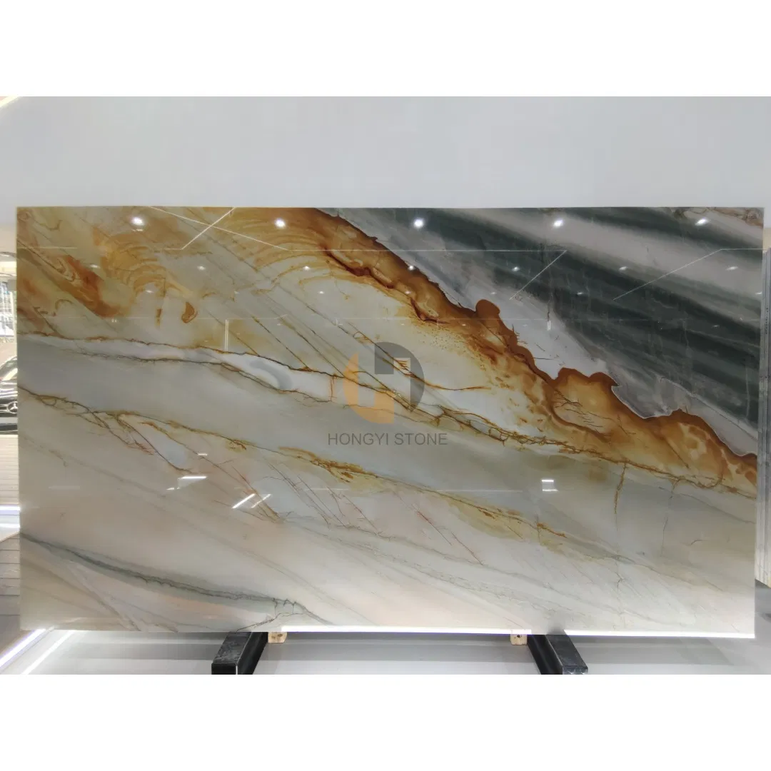 Good Price Brazil Shangri-La Green Quartzite Good Design for Home Hotel Decor