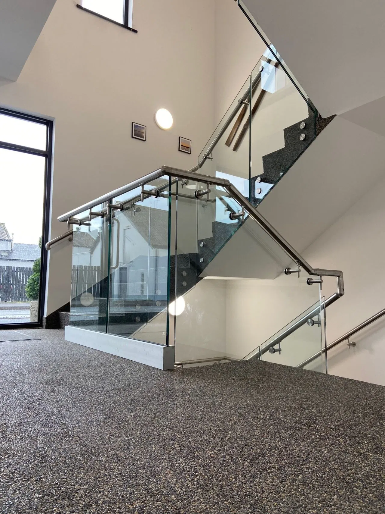 Stainless Steel Adjustable Glass Handrail Bracket