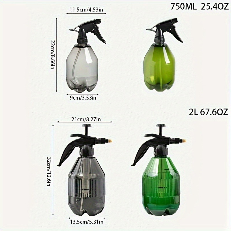 Factory Outlet Small Multifunctional Mist Spray Plastic Garden Furniture Tools Watering Can