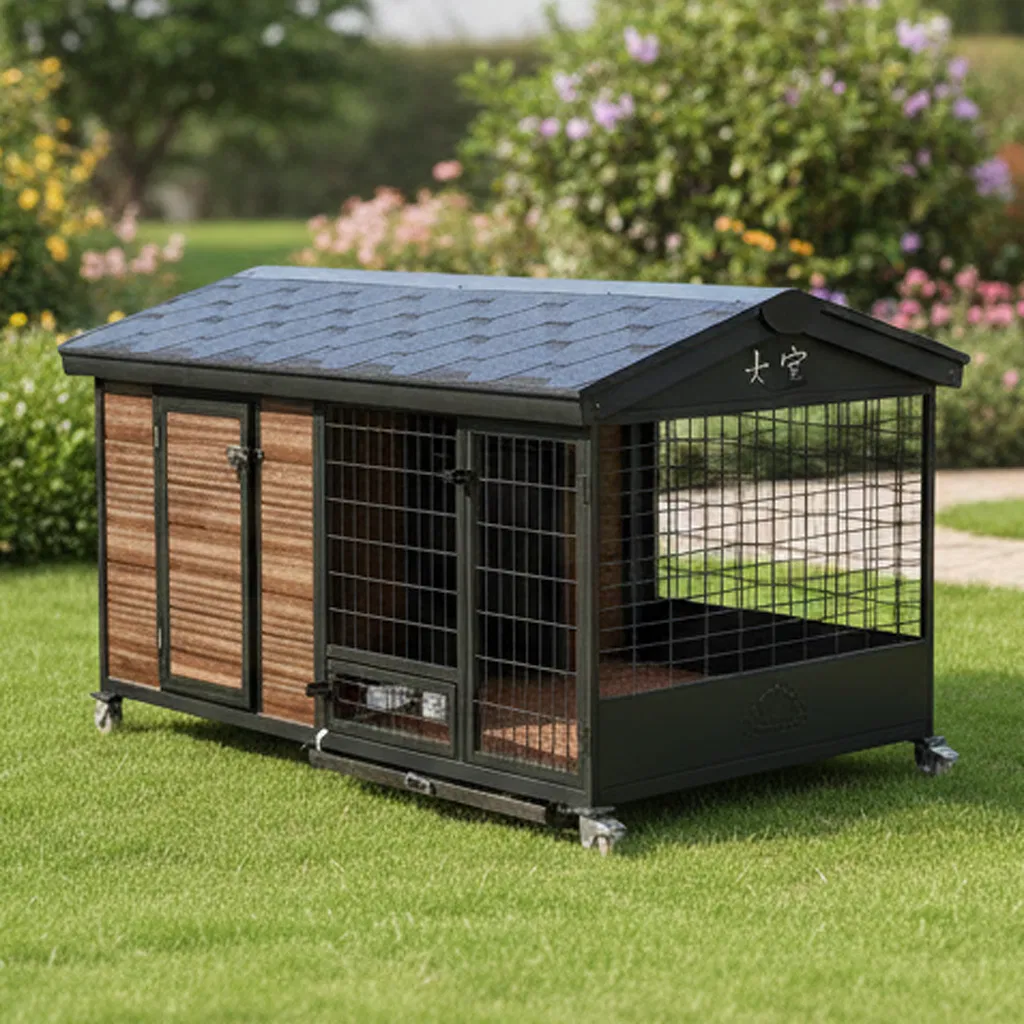 UV-Block Pet Prefab Home with AC for Outdoor Summer Use