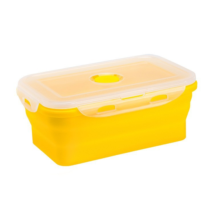 Versatile Silicone Bento Box for School and Travel Needs