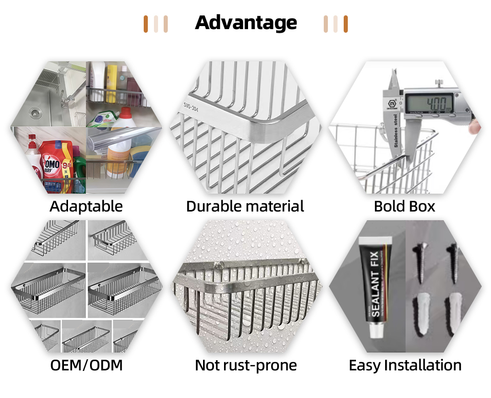 Проволочная корзина из нержавеющей стали 1мм с полировкой