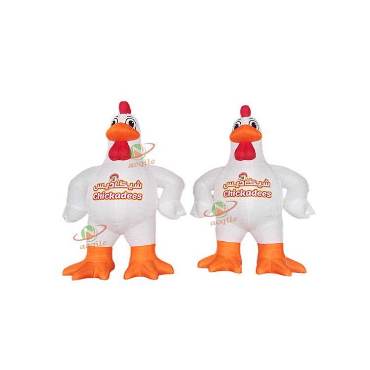 Custom Inflatable Chicken Model Advertising Holiday Decoration