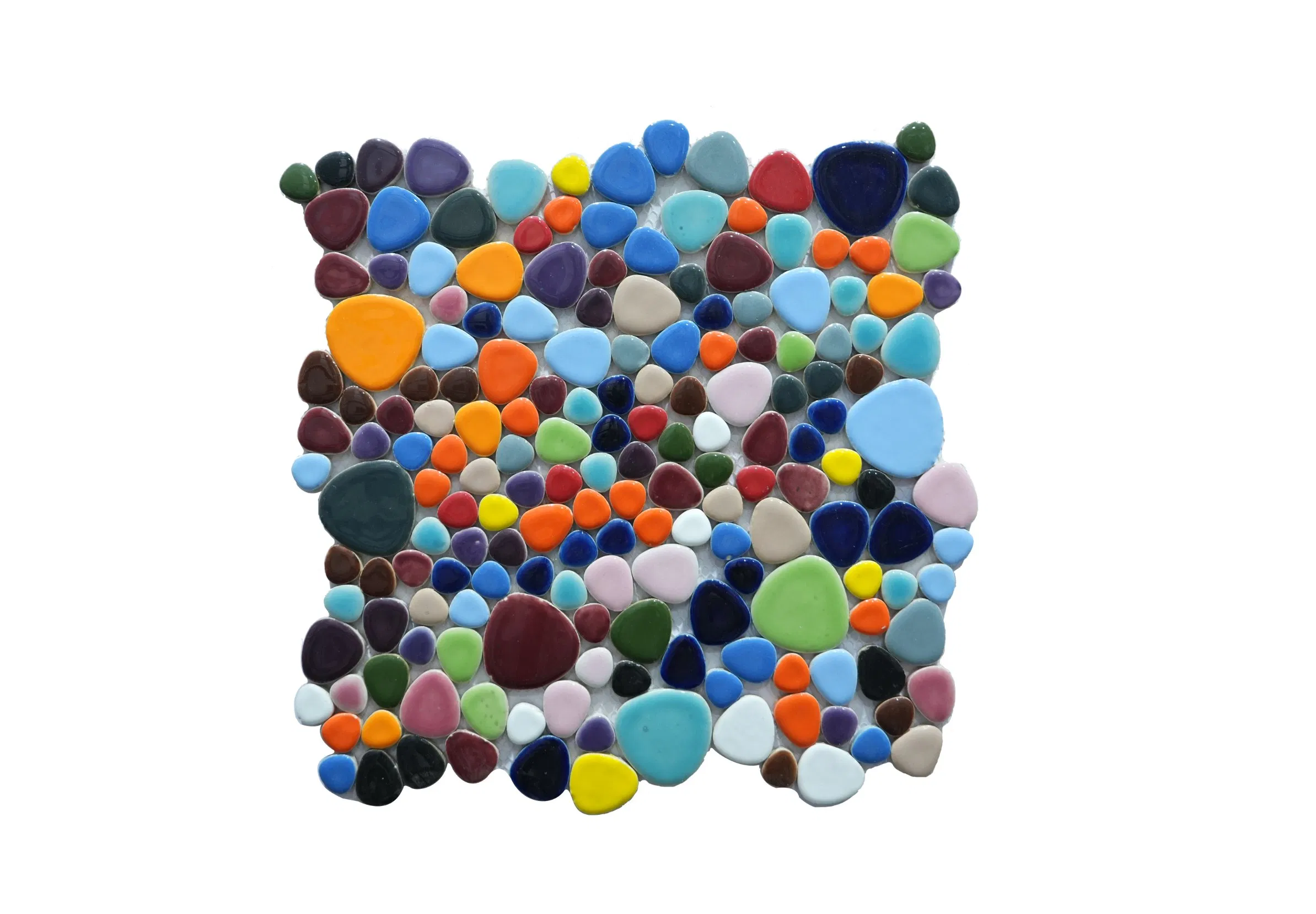 Various Types Building Material Swimming Pool Glass Crystal Shell Mosaic