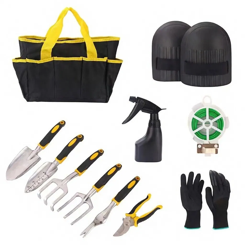 Complete 11PC Gardening Tool Set with Aluminum Alloy Construction