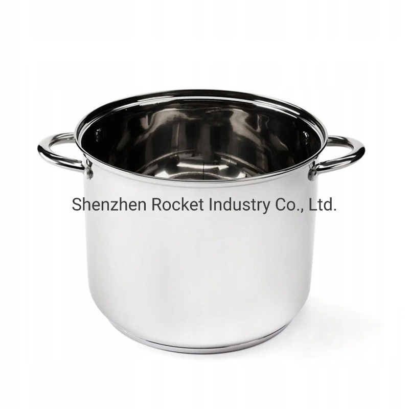 Wholesale Factory Price Large Stainless Steel Cooking Soup Pot Stock Pot