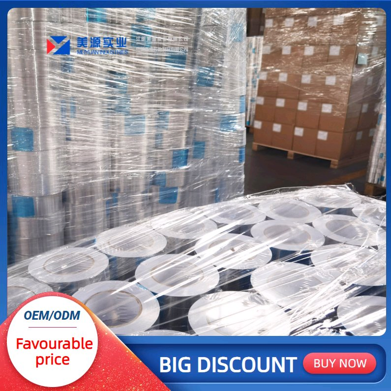 Recyclable Aluminum Foil Tape Series Fireproof Aluminum Foil Tape Fiberglass Aluminum Foil Tape