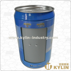 Bar Tinplate Can Shape Napkin Holder with Sugar Bag Holder